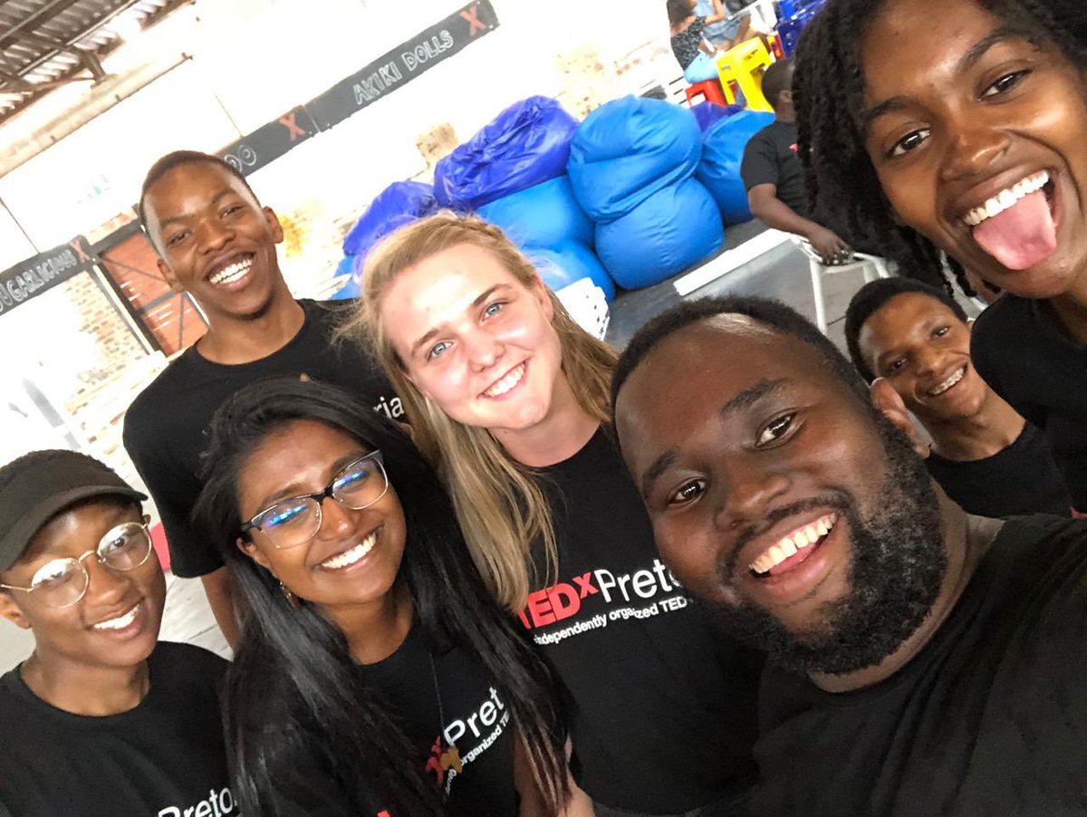 TedxPretoria's tweet photo. Very proud of our volunteers! #tedxpretoria #itsawrap #iam #volunteers https://t.co/jXlrtXagEd