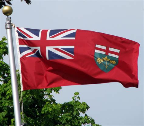 ljbeebe's tweet photo. There have been calls on twitter to replace the flag of Ontario. The reason: because it reminds people of the British colonial rule. That is part of our heritage as a province and country and should be celebrated not erased by SJW s 
#SaveTheFlag
#OntProud https://t.co/Lo0N8w0wSK