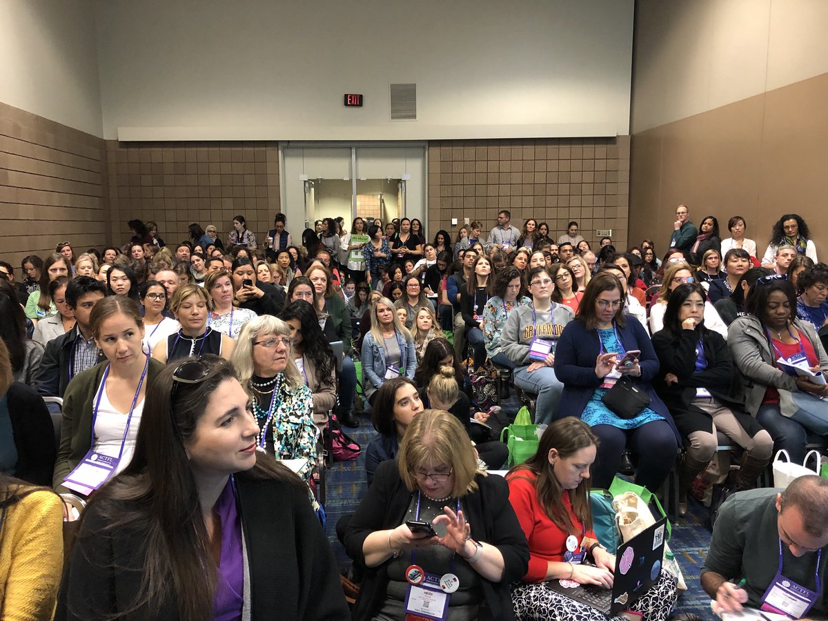 MadameGreer's tweet photo. Another successful presentation in the books! We had a full house today! @SenoraMercado @NYSAFLT @actfl @NECTFL1 @DrLOutlaw @BayShorePR @BayShoreSupe @BayShoreMSLrnrs #ACTFL18 @LivelyLangClass #livelylangclass @BayShoreSchools https://t.co/xZVA48JX5K