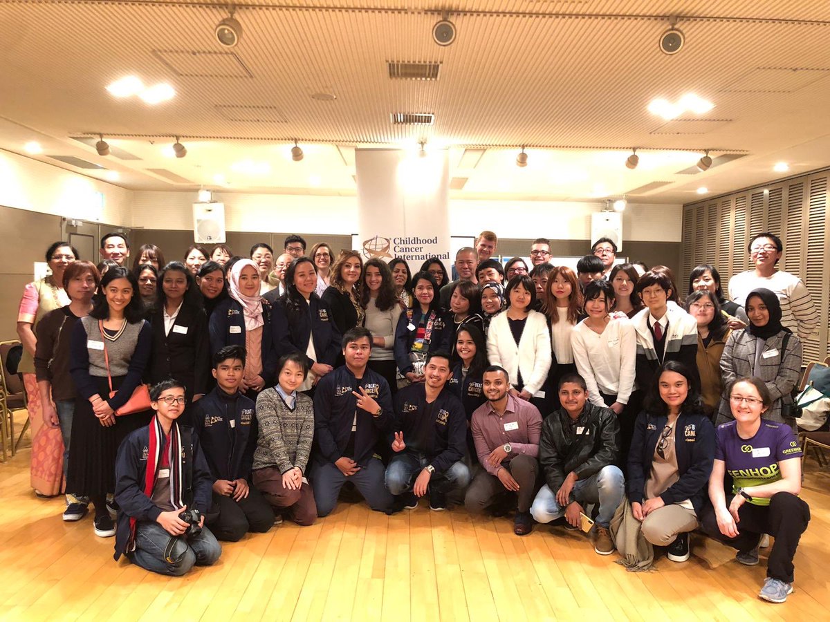 In Europe things are going on, but also in Asia! During SIOP in Kyoto, the biggest pediatric oncology congress, all these survivors came together to share best practices and inspire each other to make a change! #childhoodcancerawareness #survivorship #lateeffects