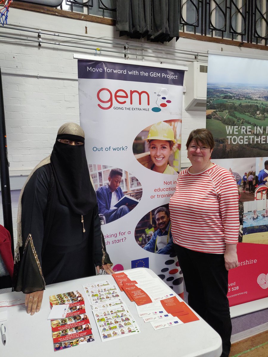 GirachFarhanah's tweet photo. Amazing day at interfaith event at Friendship Cafe. Met amazing ladies. Promoting GEM. Supporting women 1:1 with training, education, work experience and employment.#GEM_glos #Fairshares #katehaigh https://t.co/P4IPk0aiCS