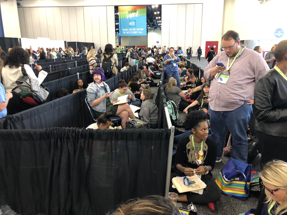 Angelbutterfly2's tweet photo. #NCTE2018 https://t.co/OrQn0I7t29