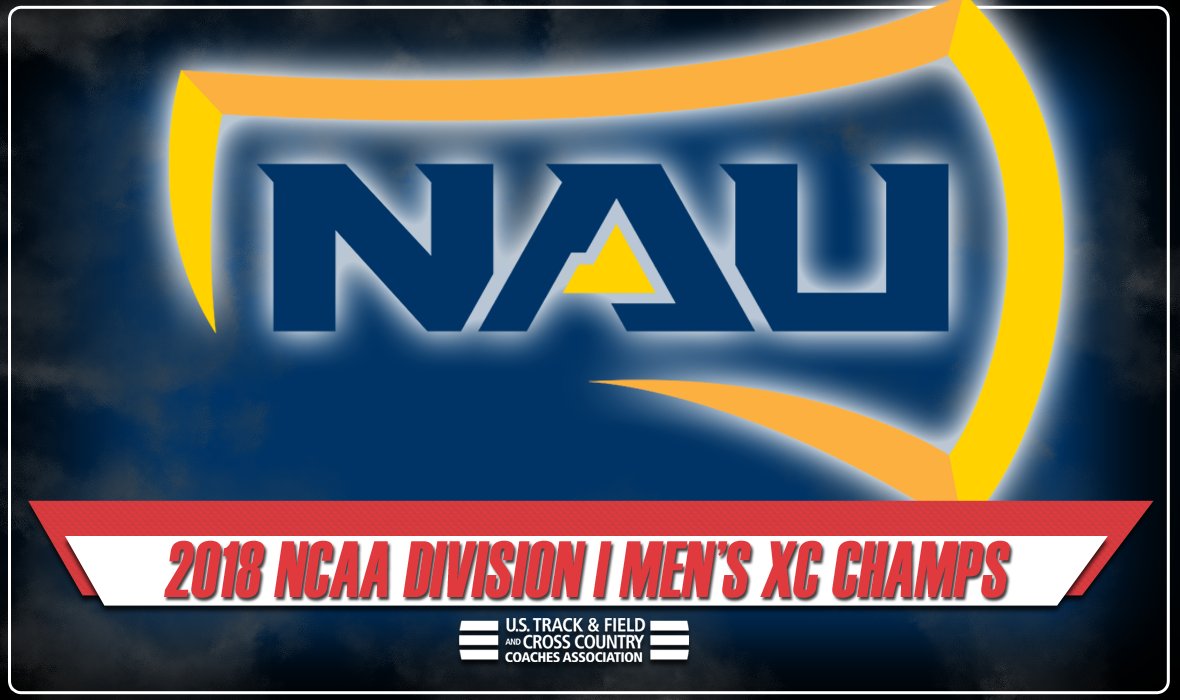 USTFCCCA's tweet photo. Back-to-back-to-back.

@NAUTrackFieldXC pulls off the three-peat and is your 2018 NCAA Division I Men's Cross Country National Champions!

It's the first time a time has won three-in-a-row since Arkansas accomplished the feat during the 1998-2000 seasons. https://t.co/eIxzKQsFmj