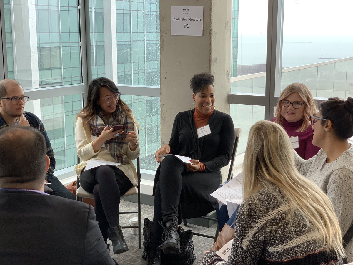 ABoardAlliance's tweet photo. Great convos on leadership, accountability, and application processes for associate boards happening now during the World Cafe at the Inspire 2018 Auxiliary Board Leadership Summit! #ABLS18 @TheFieldAssoc @FieldMuseum @charityscenes https://t.co/lEFXCvSfSu
