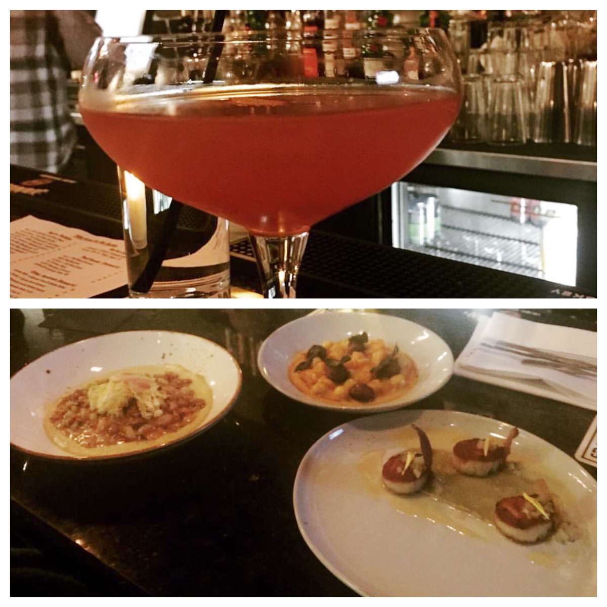 TrioTremont's tweet photo. Some delicious, creative small plates and great cocktails to match! Repost @myndskape #TrioTremont https://t.co/CZWhIW2QN8