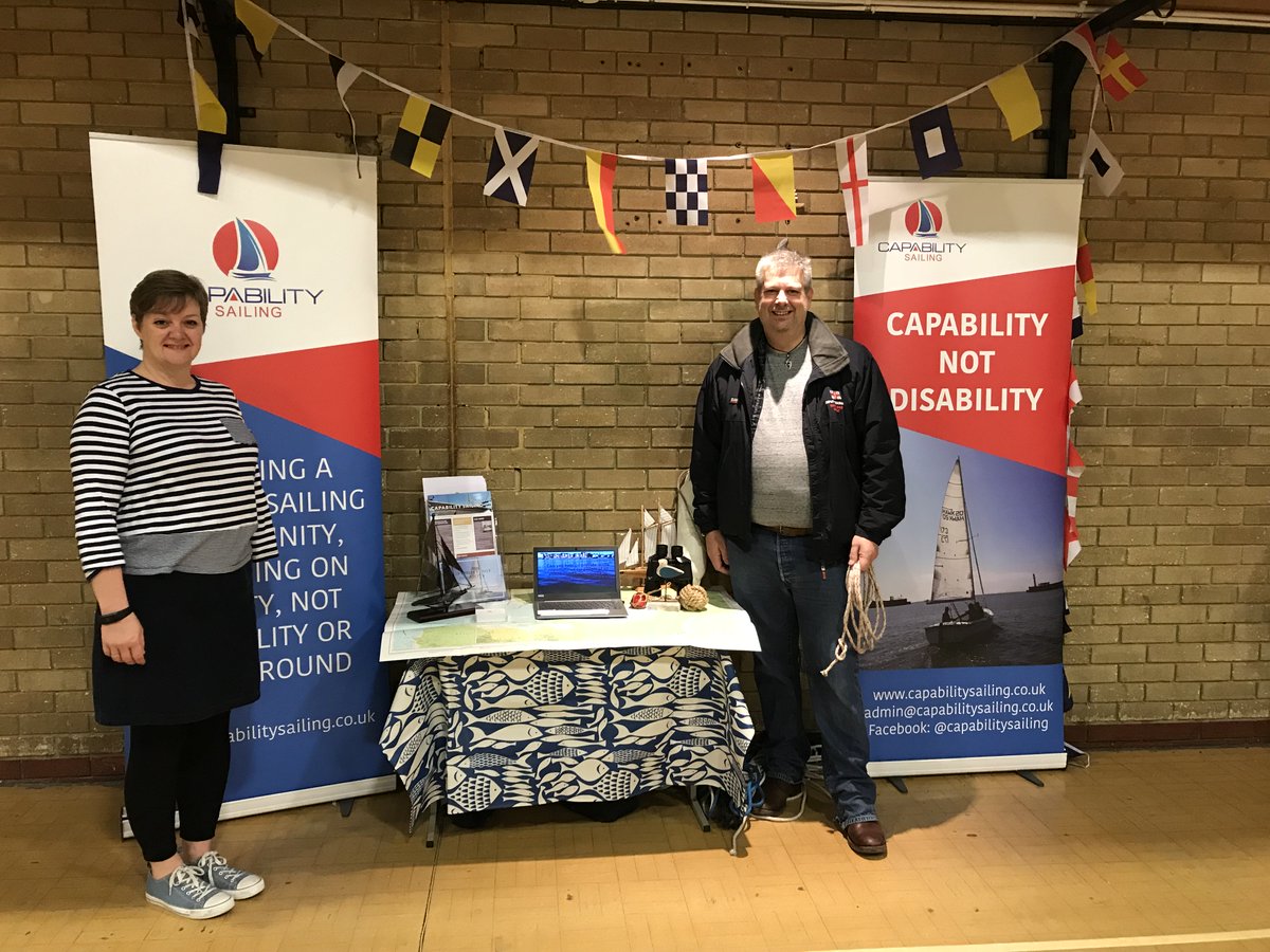 CapabilitySail's tweet photo. Lovely afternoon at Barry Leisure Centre with Disability Sport Wales @dsw_news @ValeDSW insport series.  Great to chat with so many people interested in sailing!
#capabilitynotdisability #sailing #sport #Barry https://t.co/rumWagN2lj