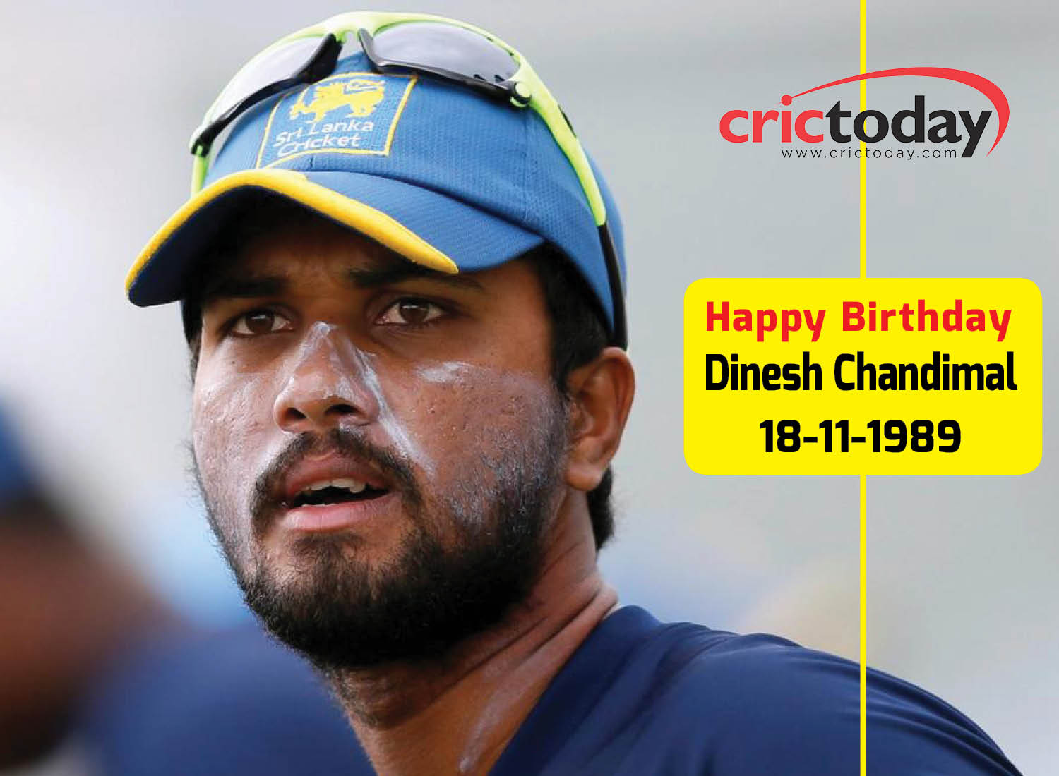 Wishing Dinesh Chandimal A Very Happy Birthday.... 