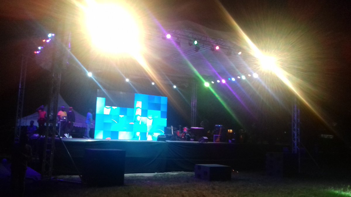 MarieStopes_Gh's tweet photo. The stage is set!
The whole place is lit!
The venue is the Athletic Oval at Legon.
It's #TimetoTalkGh https://t.co/WQHad1GJTZ