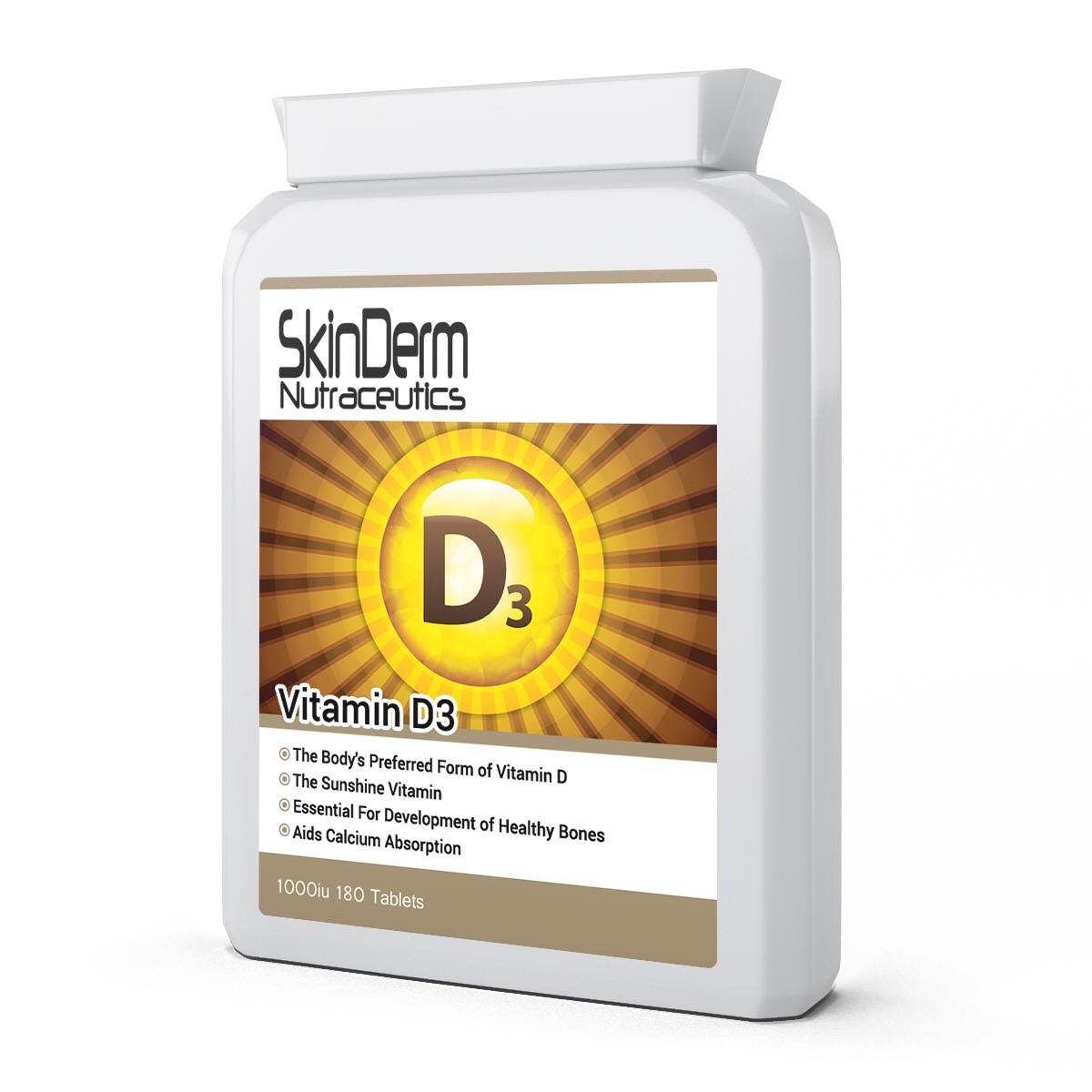 #SkinDerm #VitaminD3 provides a high strength #supplement with an optimum recommended dose. #D3 is the form of #vitaminD that is made in the body and therefore is far more easy to absorb and retain than other forms. order Now ☛ bit.ly/2zga5l0 ☛amzn.to/2zP5s0N