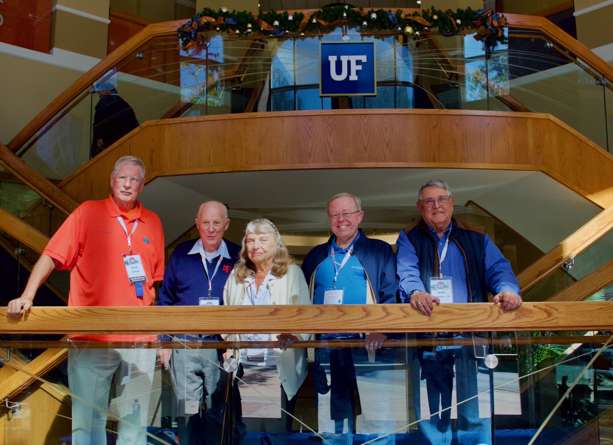 UFWertheim's tweet photo. Celebrating 50 years as @ufalumni! Thanks to these #GrandGuard Gators for sharing their memories and words of wisdom with us. 🐊❤️ https://t.co/E5PUp5Z3vU