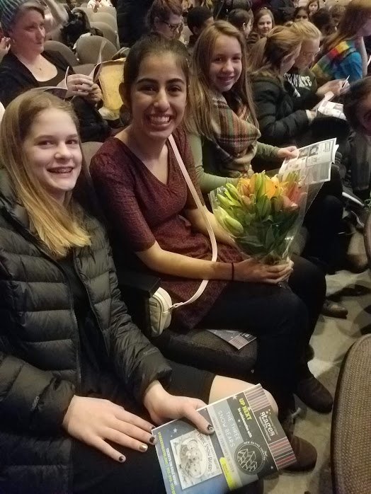 SkramstadEP's tweet photo. Central Middle School Drama Club took over 70 people to see Mary Poppins at Stages Theater in Hopkins on Friday night!  Congratulations to EPHS freshman Samara Koshiol, who did a fantastic job as Mrs. Corry!  #EPCMS #EPS272  #WeInspireEACH  #stcMaryPoppins https://t.co/yttRmt35Pb