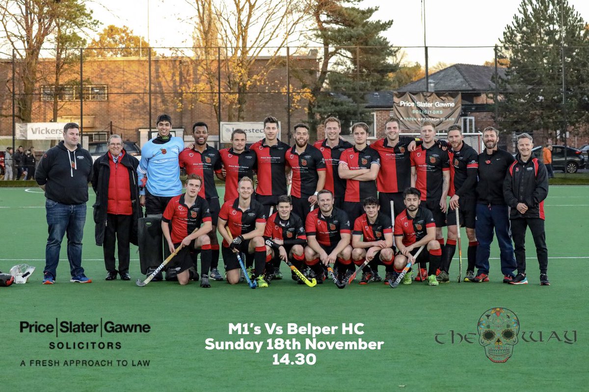 BowdonHC's tweet image. It’s the M1’s final home league game of 2018. Support this year has been amazing, hope you can join us again tomorrow! ❤️🖤

🏑 Vs Belper HC (@Nailers1908)
📆 Sunday 18th November
⏱ 14.30
📍 @BowdonHC, South Downs Road

❤️🖤