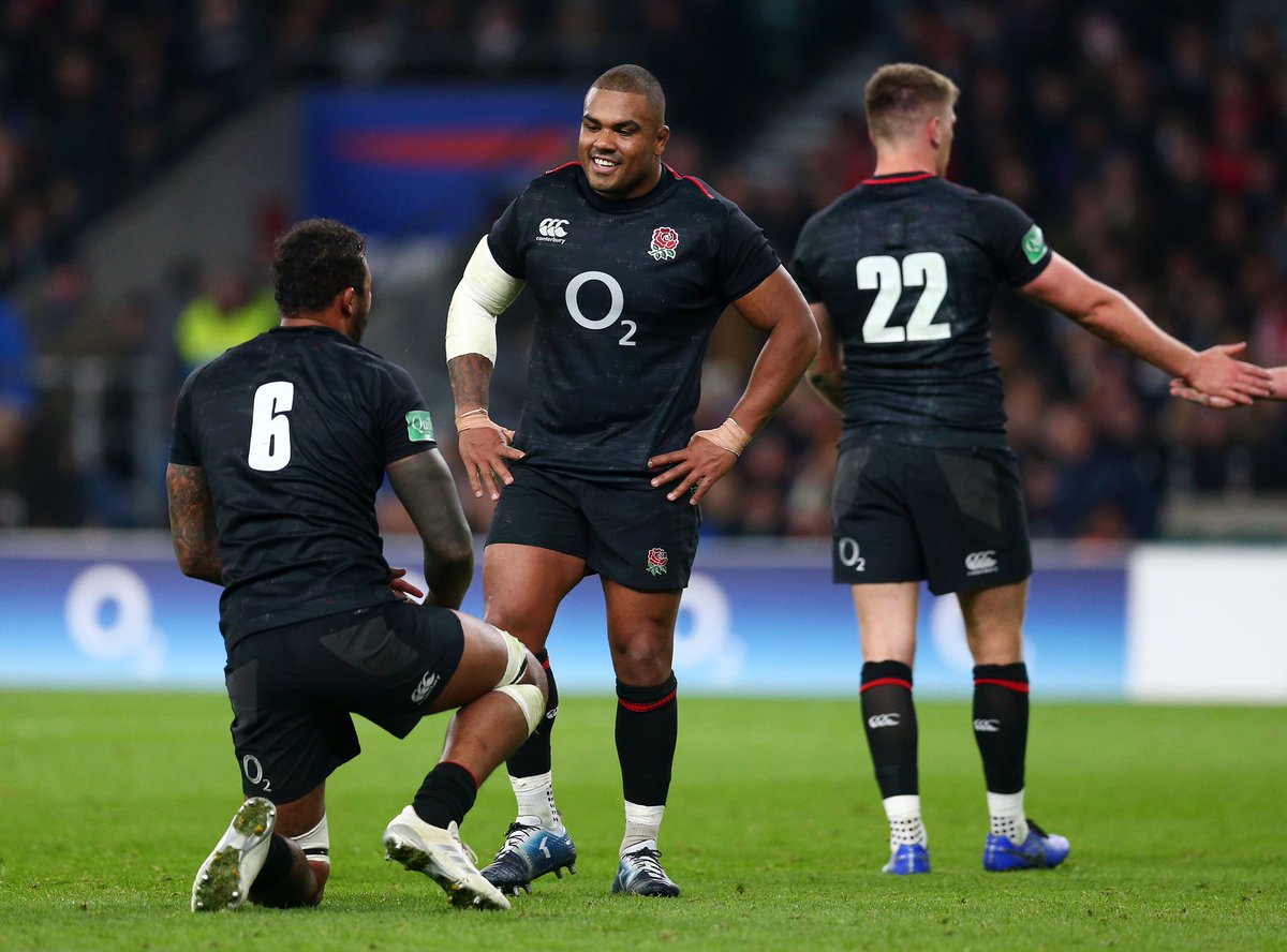 Harlequins's tweet photo. 🌹 All smiles as England come from behind to beat Japan in their third Quilter International https://t.co/uDycqatSbp