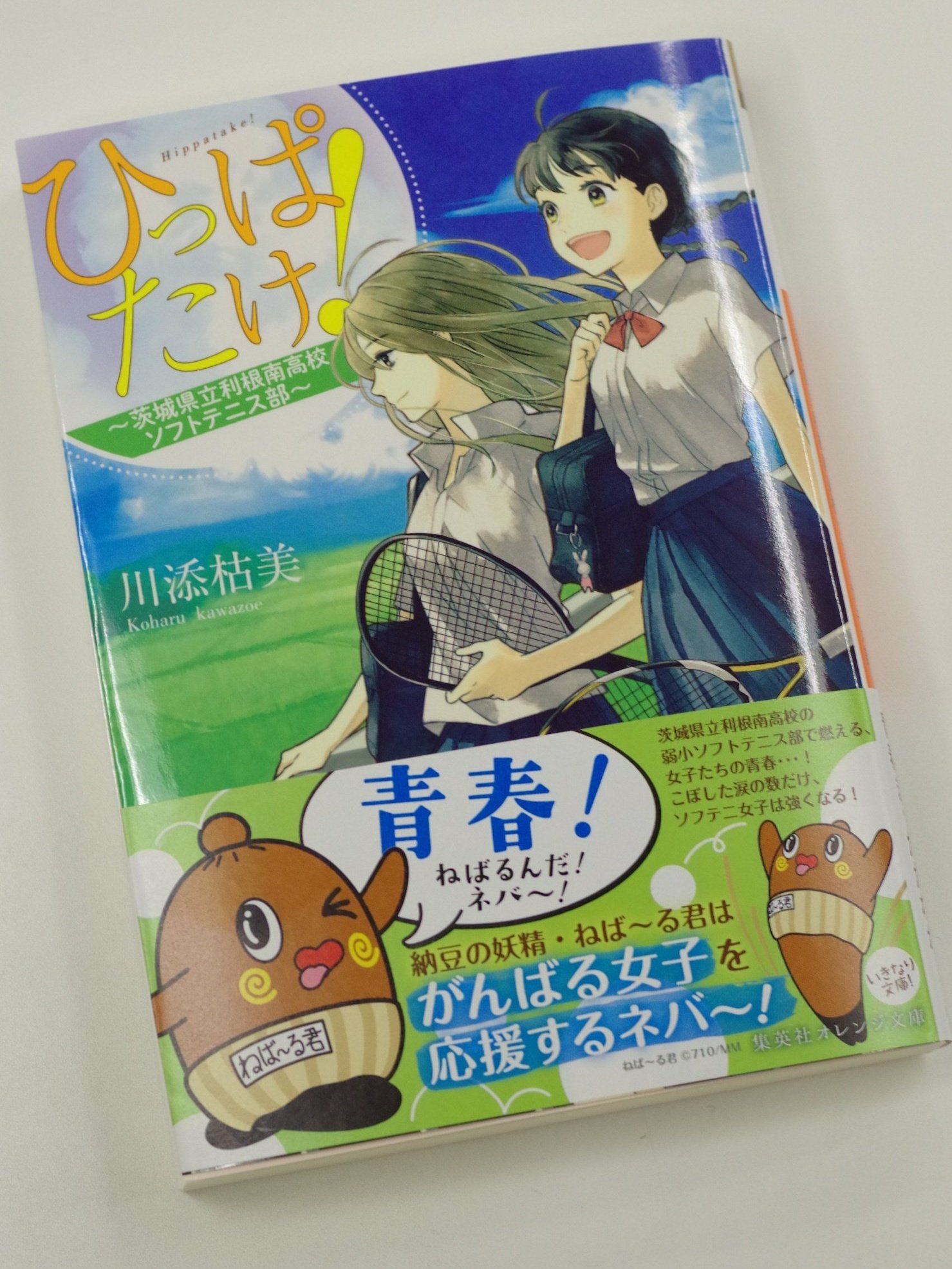 川添枯美 ミストトレインガールズ ねば る君に応援してもらっている小説はあまりないと思います ひっぱたけ 茨城県立利根南高校ソフトテニス部 は集英社オレンジ文庫から発売中です T Co Wlelvlj37j Twitter