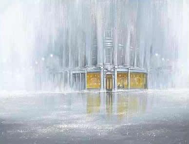 Sad news today of Jeff Rowland's passing!This is a print of one of his amazing paintings that he kindly wrote a dedication and sketched on the back for us.💔