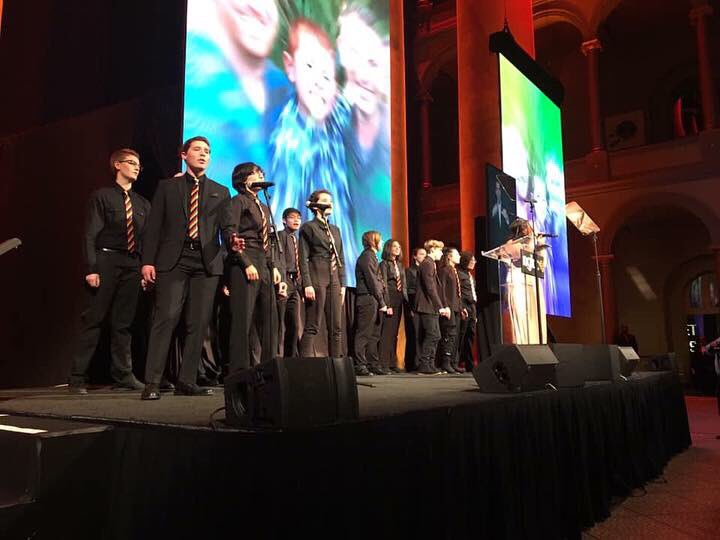GenOUTChorus's tweet photo. We had an amazing time singing at the @nglcc National Dinner last night.
A huge thank you to the National LGBT Chamber of Commerce for inviting us! 
#NGLCCDinner #ThisIsMe #GenOUT #LGBTMusic #LGBTteens #LGBTChorus https://t.co/goG3rfKrfR