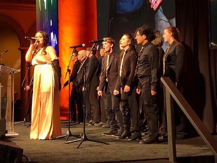 GenOUTChorus's tweet photo. We had an amazing time singing at the @nglcc National Dinner last night.
A huge thank you to the National LGBT Chamber of Commerce for inviting us! 
#NGLCCDinner #ThisIsMe #GenOUT #LGBTMusic #LGBTteens #LGBTChorus https://t.co/goG3rfKrfR