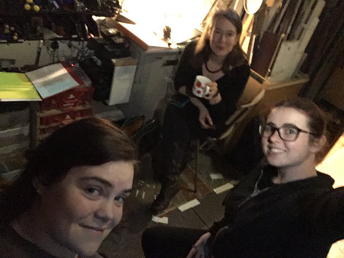 Vicky21203689's tweet image. Opening Night of Honour at the @ChesilTheatre! Good Luck to everyone involved from the Stage Management Team! 🖤🎭📚 xx #assistantstagemanager #asm #chesiltheatre