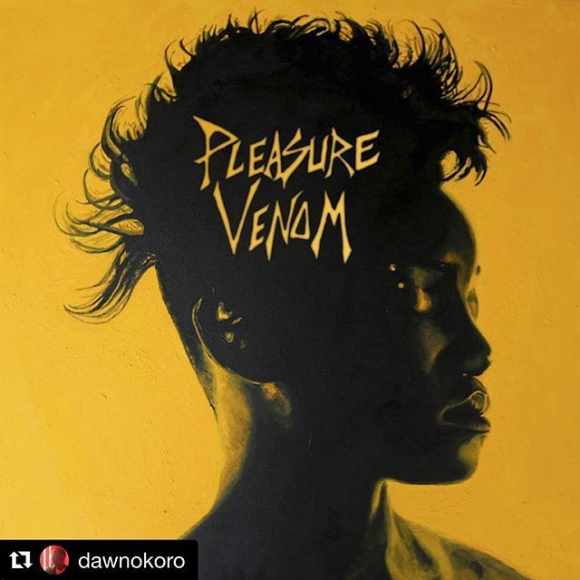 StudioCrawl's tweet photo. #Repost @dawnokoro with @get_repost
・・・
My “Calm” and “Rage” paintings are on an album cover! @pleasurevenom ‘s latest EP comes out 11/24. #punk #blackpunk #albumart #afropunk #music #punkrock https://t.co/uUXWlpAtDC https://t.co/5AWJlqyK8O