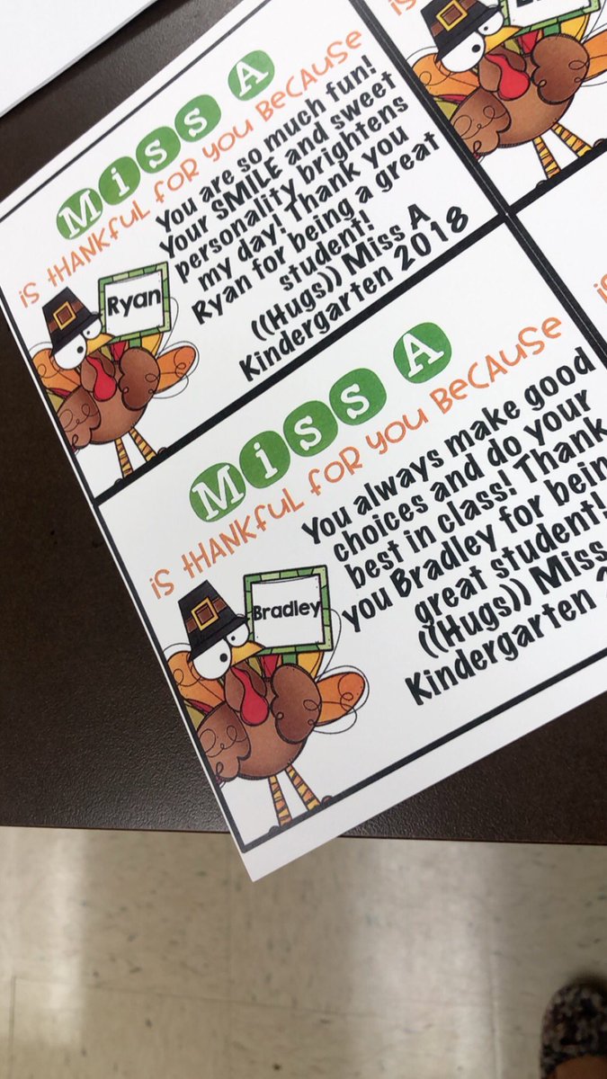MissAs_Safari's tweet photo. Thankful for my little turkeys! ๐ฆ ๐ฆ๐ฆ @RiverRidgeElem #allsmiles #wearethankful #lisd #rrdgrattlers https://t.co/svXGDM4tFj