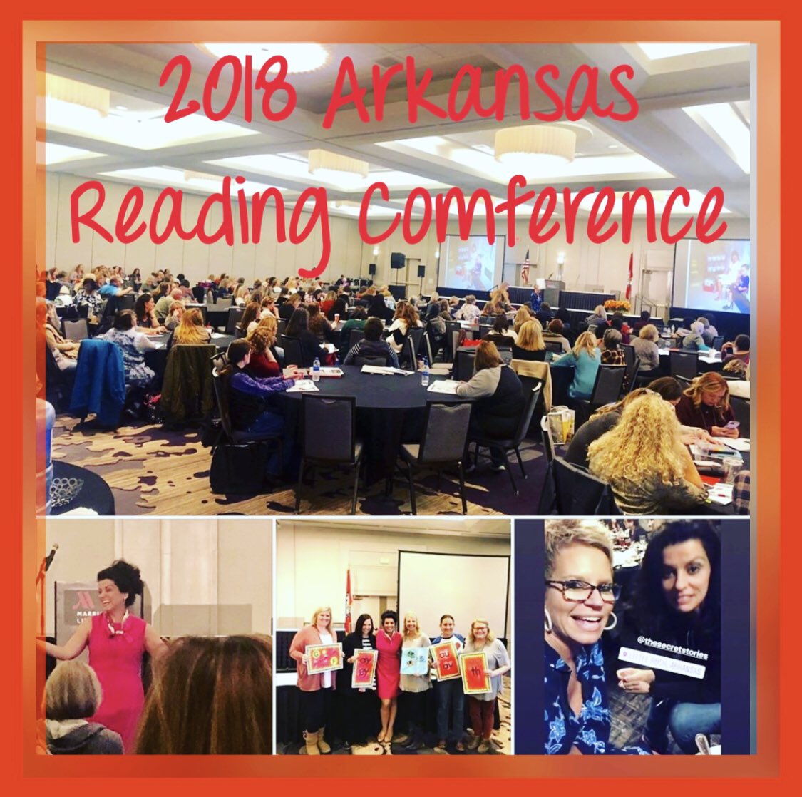 KatieGarnerREAD's tweet photo. An absolutely AMAZING time @arareading conference! The teachers there were so passionate that I wanted to go back to their schools and teach with them! ❤️🤗❤️ 
#BestTeacherConferences #TeacherPassion #ReadingRocks #PhonicsWorkshop #BrainBasedReading https://t.co/WhtI79QgRQ
