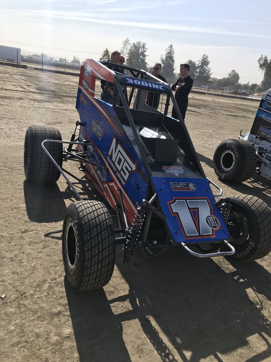 ColeBodine57's tweet image. Can’t wait to drive the @NosEnergyDrink @ClausonMarshall #17BC tonight at @BAKOSPEEDWAY Looking forward to finishing up the @USACNation season aboard this beauty.