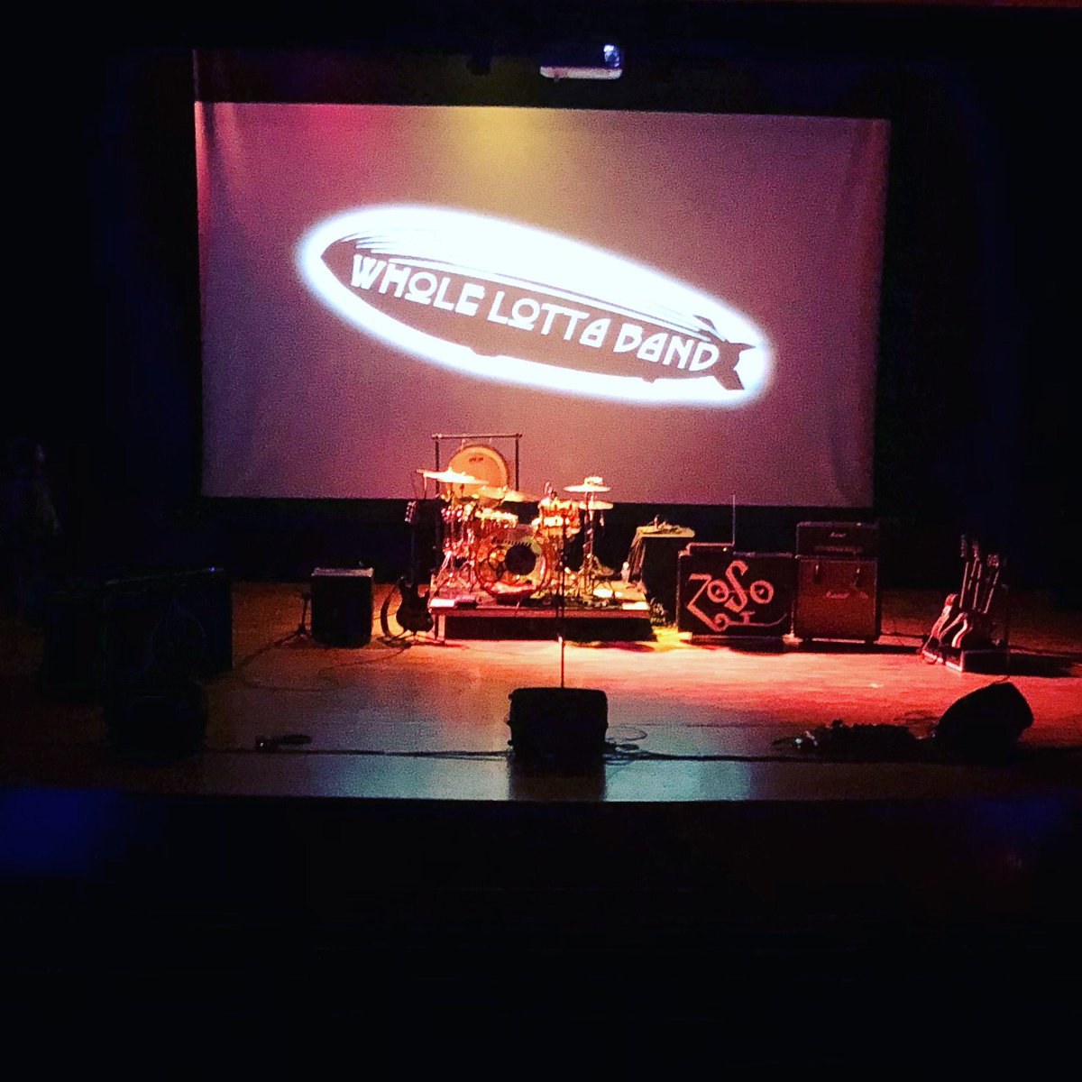 wlbexperience's tweet photo. All is ready in #albace “Auditorio Municipal” for our #ledzeppelinexperience See you in a fee minuts! https://t.co/gf6aD6GL4d