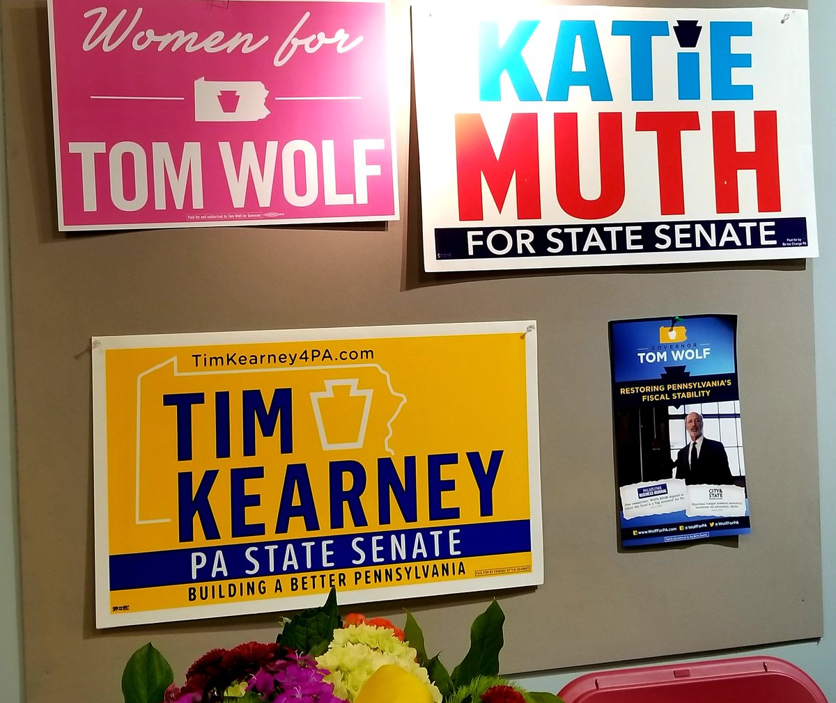 EHStrategies's tweet photo. Congratulations @aubreymonty @RittenhousePP on 5 years of helping Democrats break new ground in PA. Proud to share office space & mission goals with you. Great celebration with the folks who #MakeItHapPENN! ๐๐๐ https://t.co/k1A4sr0XIu