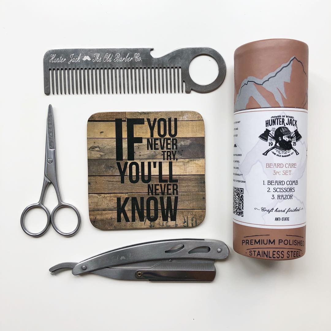 HunterJackCo's tweet photo. Premium quality with amazing pricing AND on top of that you’re doing good with each purchase!👌😇

Buy now: https://t.co/ZWitlTbD3L

#beardgang #beard #beards #beardcare #btfu #menstyle #grooming https://t.co/UXWQKbBzpT