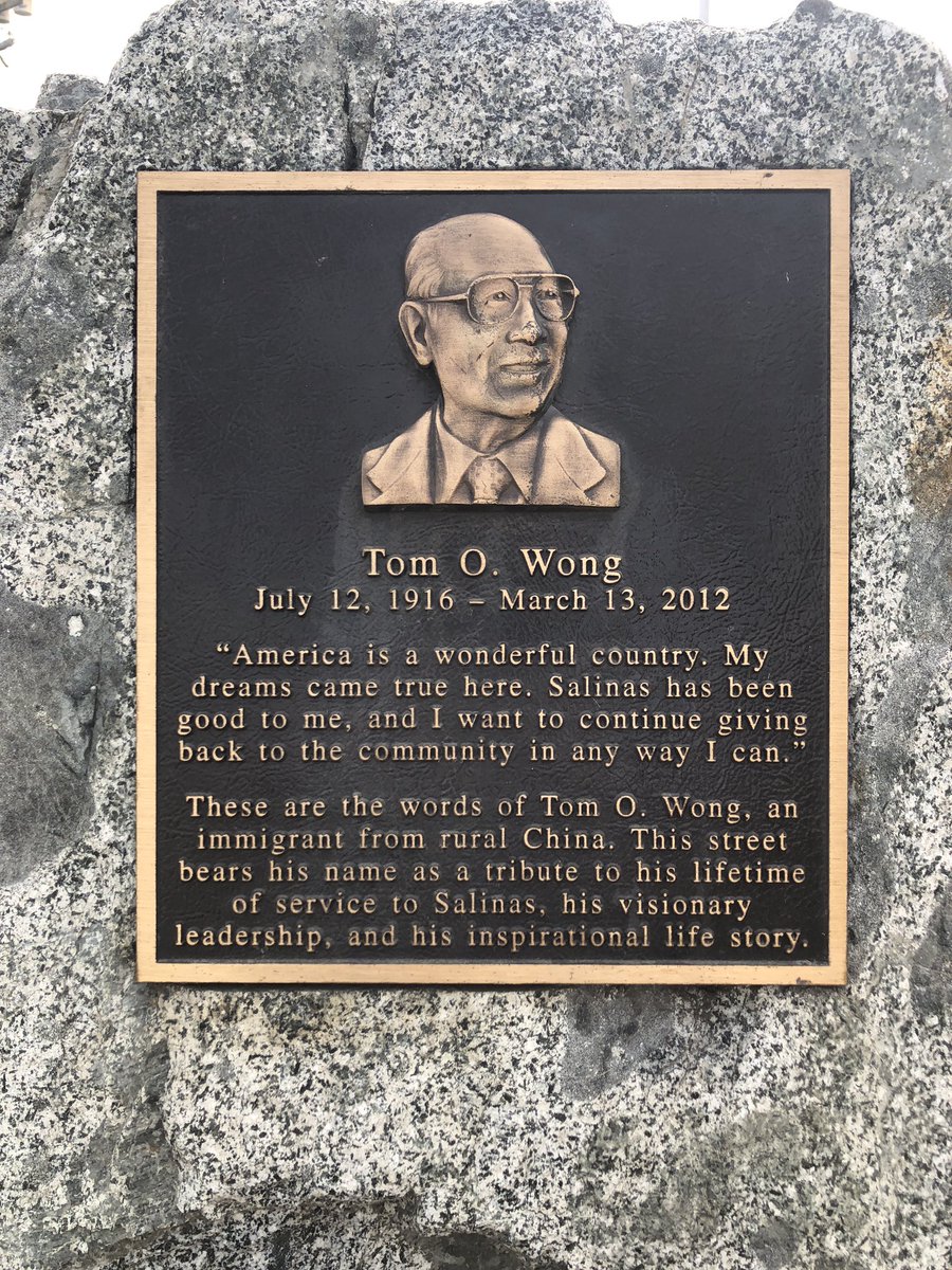 SupervisorAlejo's tweet photo. Awesome history of Salinas’ Chinatown! #LovingSalinas #TomWong https://t.co/97gRn5TnyF