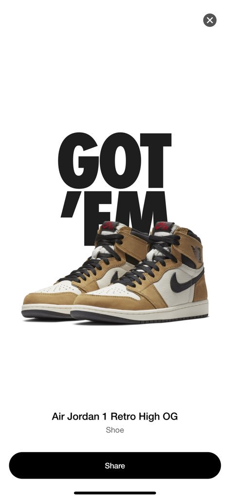 ALeighMitch's tweet image. When you get the confirmation from @nikestore #SNKRapp First Christmas present for baby girl officially purchased 🎁