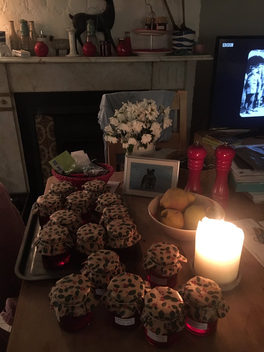 TheSurpriseSW3's tweet photo. Finally, mission accomplished! Only 16 jars of Jessie’s Cranberry Jelly, taken two days to complete in my home kitchen! But crystal clear due to careful and time consuming filtering. All proceeds go to my charity #actionagainsthunget @ACF_UK #chelsea #greatpub https://t.co/FZxSC9cOtg
