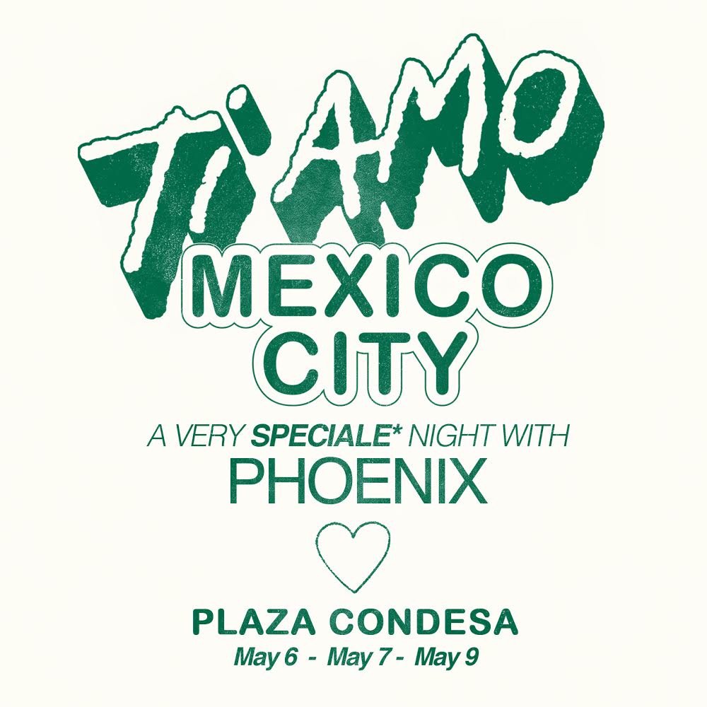 wearephoenix's tweet photo. CDMX… Finalmente…. estaremos llevando nuestra residencia de Ti Amo en Mayo 2019! 💘

Boletos a la venta el viernes 23 de Noviembre https://t.co/laebjAPjr4
