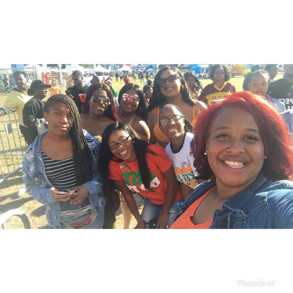 itsshaaar__'s tweet photo. Back at it again rattlers💚🧡 #myfloridablu #FamuClassic #GetYouARattlerWoman #Hbculove #OneWildcat https://t.co/rmVLfapISb