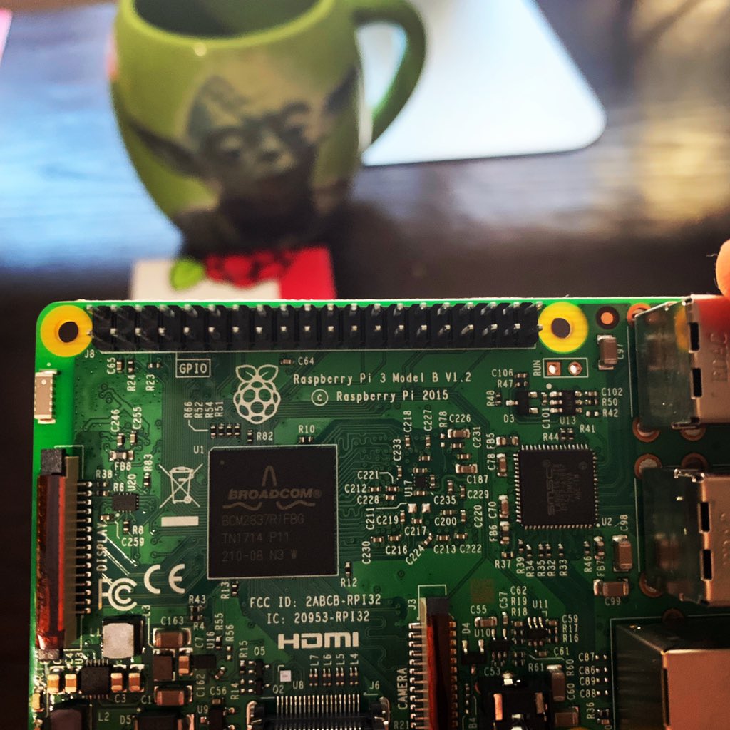 clintcabanero's tweet photo. Having some #coffee and #raspberrypi https://t.co/bKWPblT8Ot