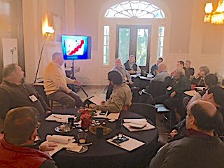CBMdean's tweet photo. Lipscomb's College of Bible &amp; Ministry conducted its inaugural "Provision Workshop" this week. Theme: "Leading Difficult People," facilitated by Dr Steve Joiner. Church leaders from 7 states attended. https://t.co/9BebSApvA2