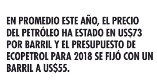 giraldoh's tweet photo. Según @RevistaDinero la nación recibirá aprox. USD 5000 millones más de lo presupuestado en 2018, son casi 14 billones de pesos más al presupuesto nacional... Pregunta: 14 billones no es lo que se requiere para tapar el déficit fiscal para 2019? @Caidadelatorre @DanielSamperO https://t.co/Qee4aUA7yZ