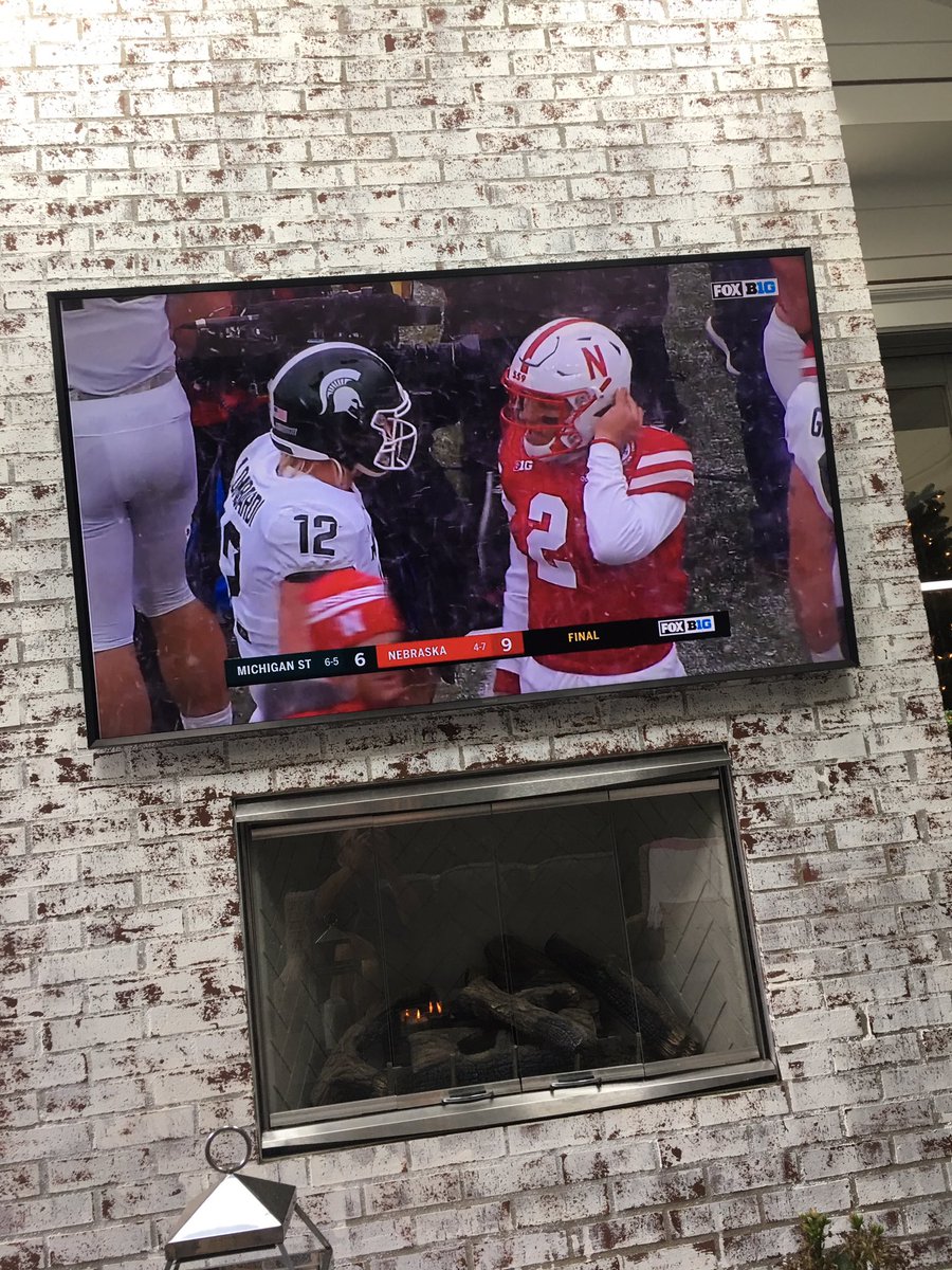 colincowherd's tweet photo. Nice win by the Huskers.  College football is better when Nebraska is good.  Incredible history and fan base. https://t.co/qs429Ai3TI
