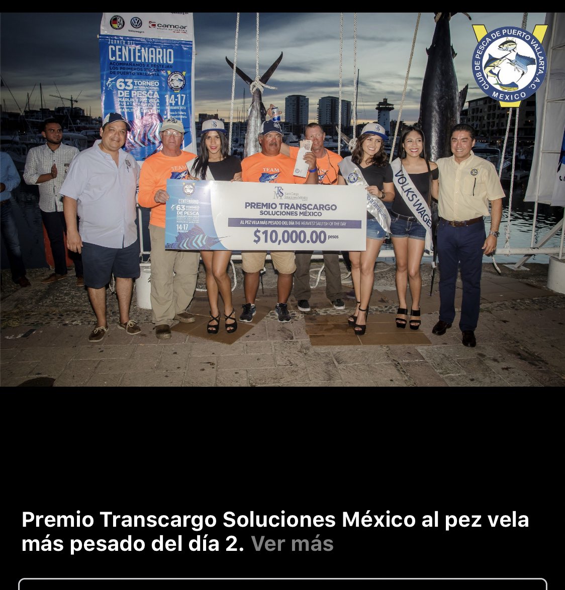 TranscargoSM's tweet photo. #TSM #TorneoPesca #PuertoVallarta https://t.co/mho4vDXNh4