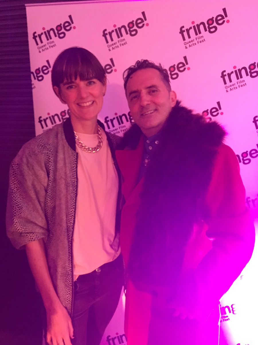 elly_clarke's tweet photo. Thanks @fringefilmfest for hosting the 1st ever cinema screening of Central Station to Central Station - and to Ramón Salgado-Touzón for being such a vivid articulator of King’s Cross. 💫 Read &amp; hear more of Ramon and others here: https://t.co/BcO9Qvnc2h #queerencounters https://t.co/73iWgN4atq