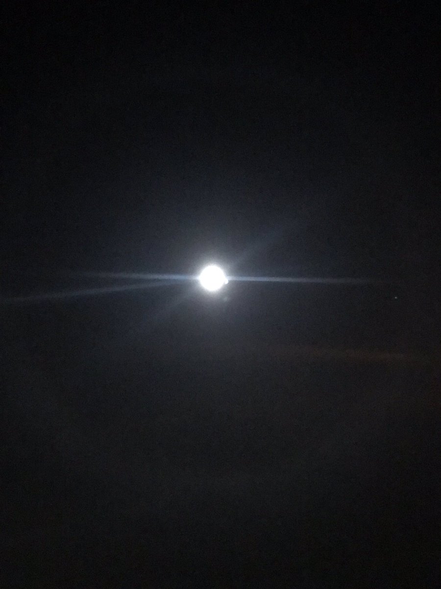 If you go look outside right now you will see a ring around the moon, it is ice crystals bending the moons light, don’t you just love science.🤩