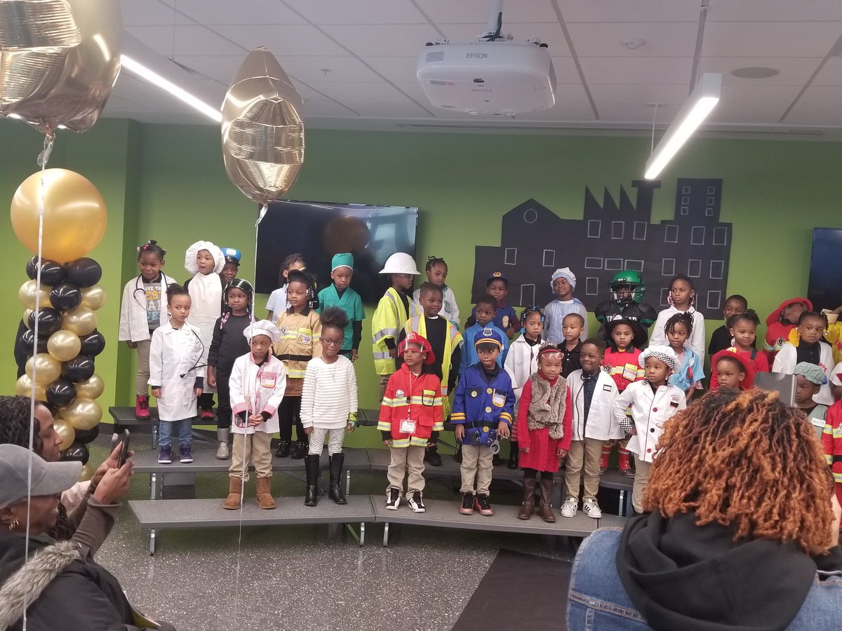 Enjoyed the Beautiful Voices of our Kindergarten Class at the 
Community Helpers Day (video coming soon)... I see future Civil Servants @OrrDC!!!! #BooneExcellence #DCPSRising