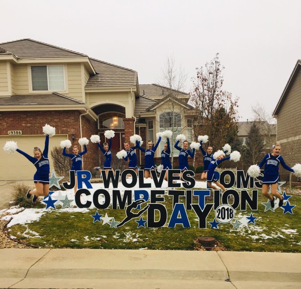 Congrats to the Junior Wolves on their first place finish today!  #mamamia <a href="/GHSpoms/">Grandview Poms</a>