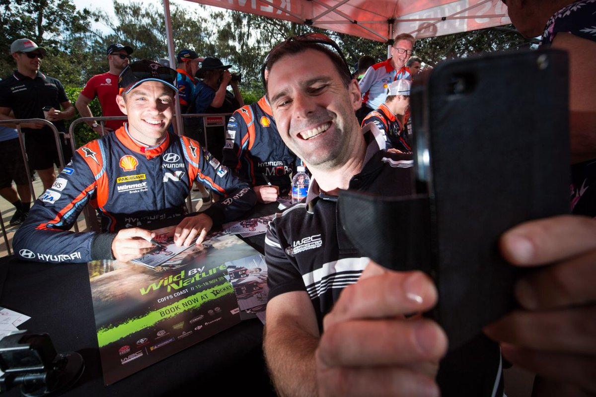 HMSGOfficial's tweet image. #WRC 
🇦🇺 SS23 #Paddon 
⏱ 11:50.9
▶️ Quickest through so far
▶️ Moves up to 2nd O/A 
"When we have 20s behind we just have to drive and make no mistake. This is what we have to do." 
#HMSGOfficial #RallyAustralia