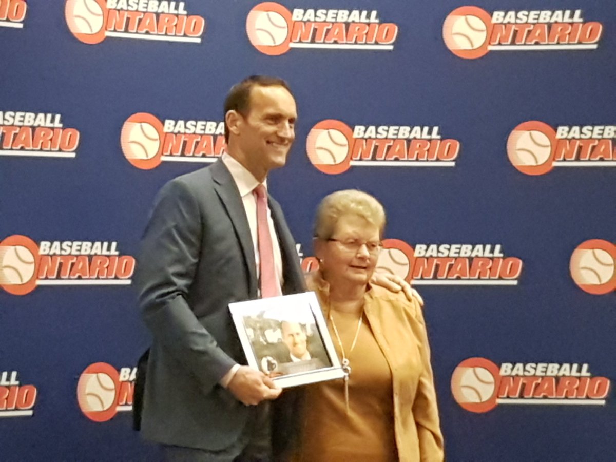 Congratulations Joe on your induction into the Baseball Ontario Hall of Fame in the Player category.  Thank you for all you do for our wonderful sport!