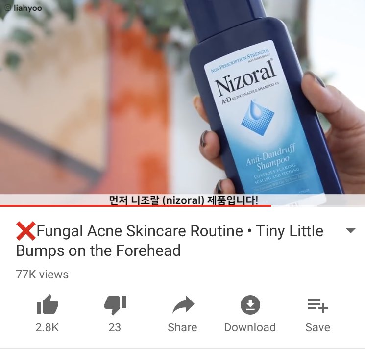 Mai on Twitter: "Liah Yoo suggest guna anti dandruff shampoo on your fungal acne (as a mask). I was so surprised at first &amp; I have to 17 other articles to