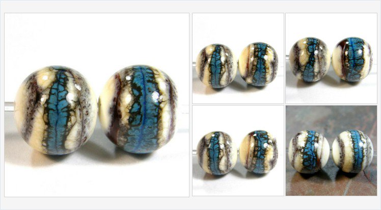 Covergirlbeads's tweet photo. Organic #Ivory #HandmadeLampworkBead Turquoise Dark Brown #HandmadeGlassBeads #SouthwestBeads #HandmadeJewelryBeads #HandmadeJewelrySupplies #cpromo @covergirlbeads 
https://t.co/XGLK8RYnUH https://t.co/L9aqwoLvGi