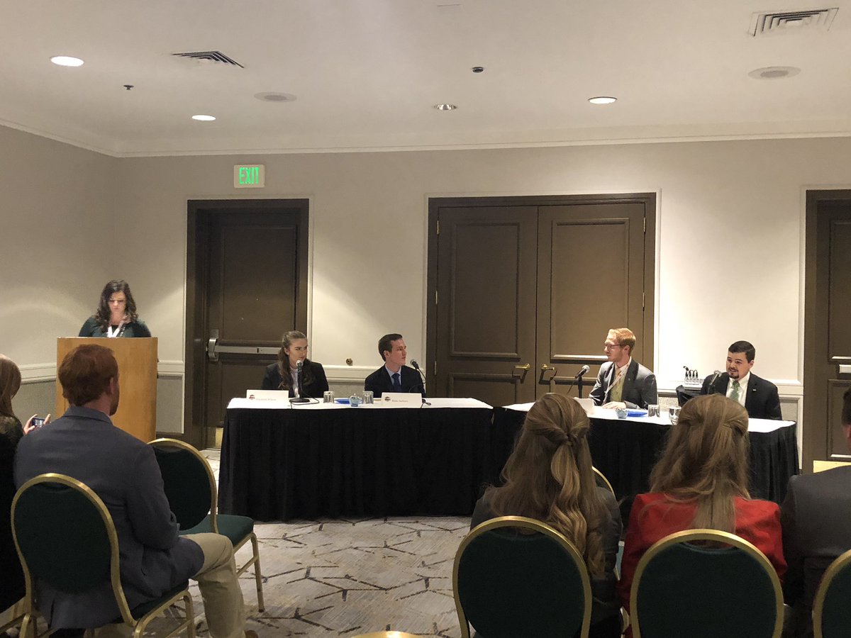 ms4cy's tweet photo. The @ColoFarmBureau Collegiate YF&R Discussion Meet final four round is underway at #CFBAnnualMtg18. Good luck to each of the competitors!
@AFBFYFR #DiscussionMeet https://t.co/iDiwaaizsx