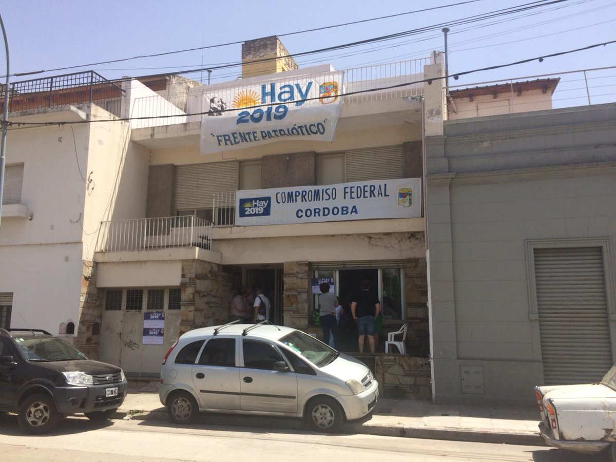 hay2019arg's tweet photo. Inauguración de la sede provincial del espacio político "#Hay2019 - Frente Patriótico - Compromiso Federal" en Córdoba ✌ https://t.co/Bky9EIOV7d