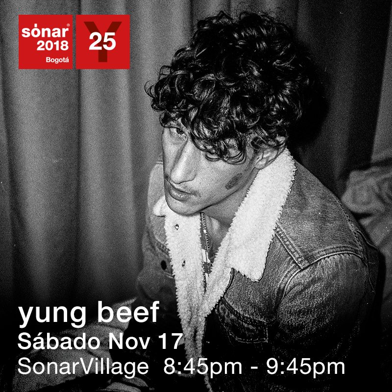 Por venir Yung Beef en #sonarvillage 
#sonar2018